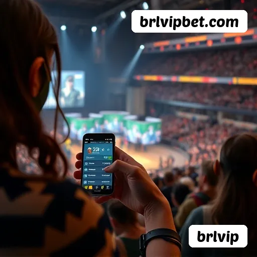 Aplicativo móvel brlvip para iOS e Android